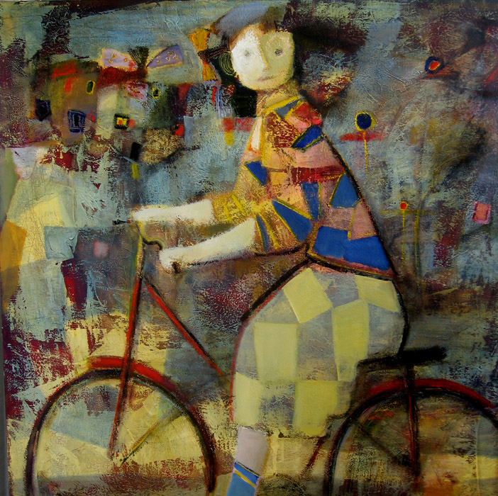 Велосипедистка, Андрей Аранышев