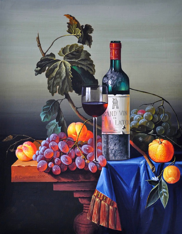 Вино и фрукты, Валерий Сильянов