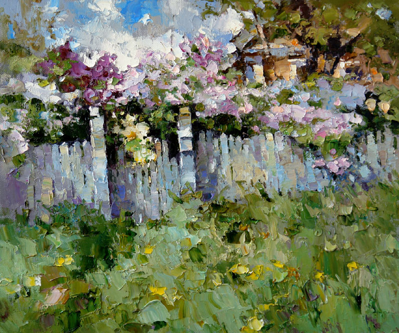 The wicket in lilacs (to order), Alexi Zaitsev