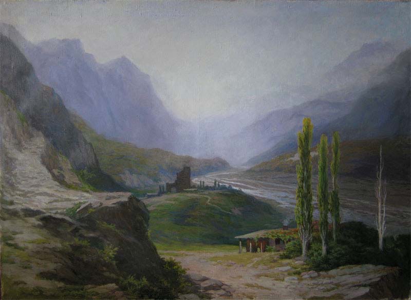 Morning in mountains, Nikolai Pavlenko