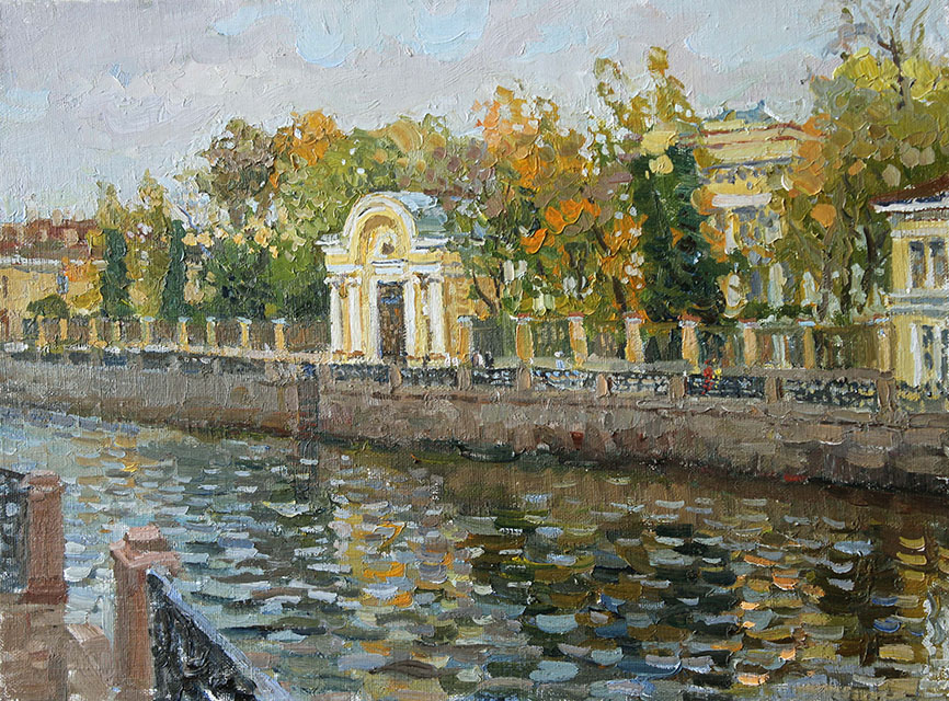 Embankment of the Moika River, Sergei Lyakhovitch