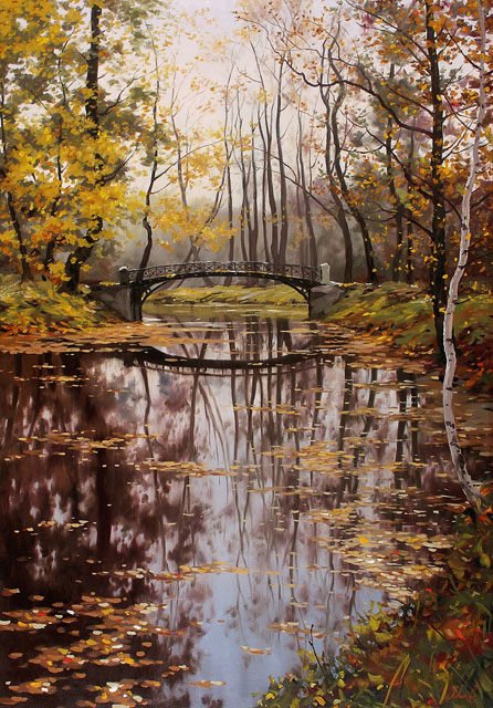 Autumn park, Alexey Adamov