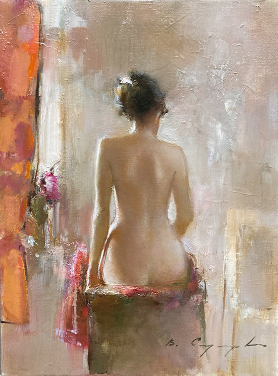 Nude model #8, Vitold Smukrovich