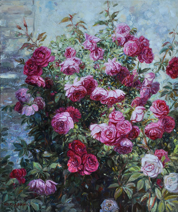 Roses bush, Yuri Kudrin