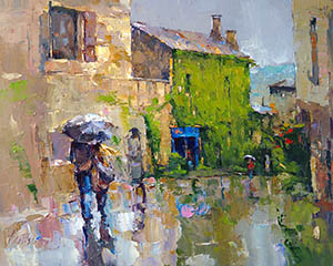 Rain in Provence
