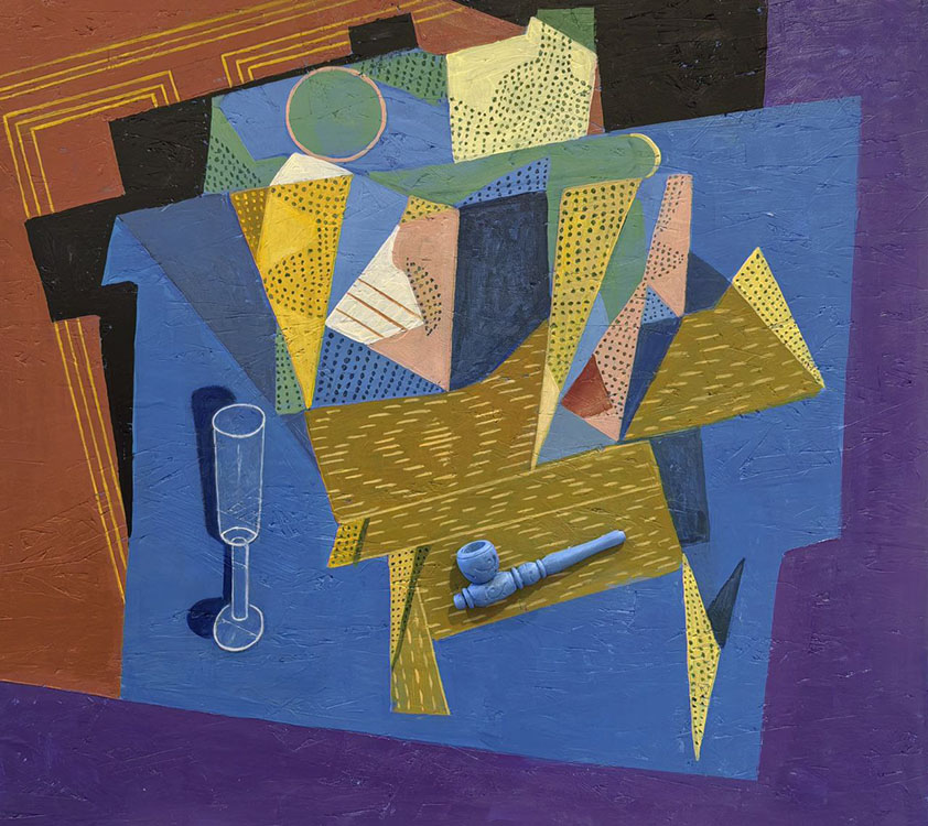 Double Illusion. Homage to Juan Gris, Alexandr Tolstikov