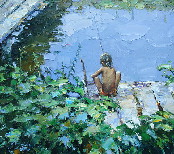 Little fisherman, Alexi Zaitsev