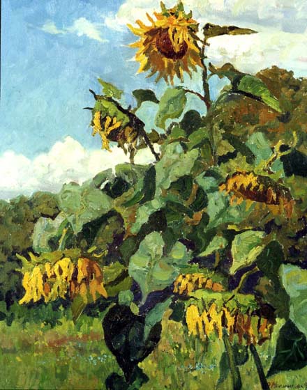 Sunflowers, Olga Melnikova