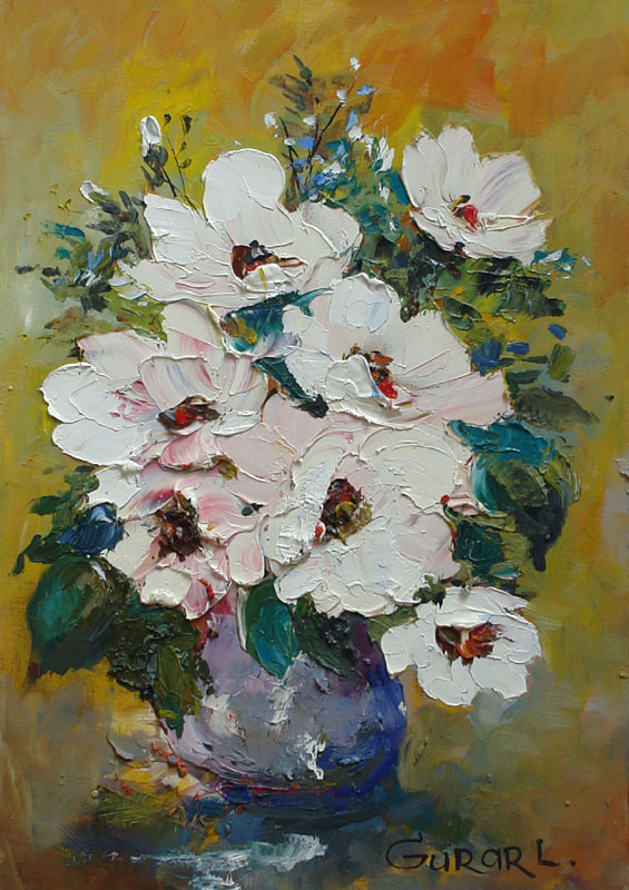 White bouquet, Ludmila Gurar