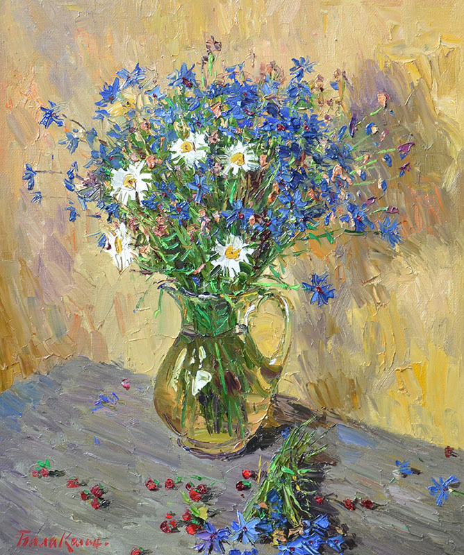 Cornflowers, Evgeny Balakshin