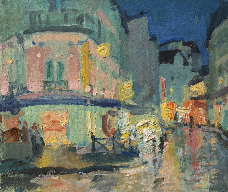 Night lights of Paris, Igor Larionov