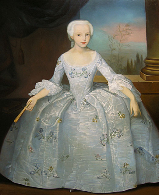 Vishniakov I. "Portrait of Sarah-Eleonore Fermore". Copy, Tatyana Deriiy