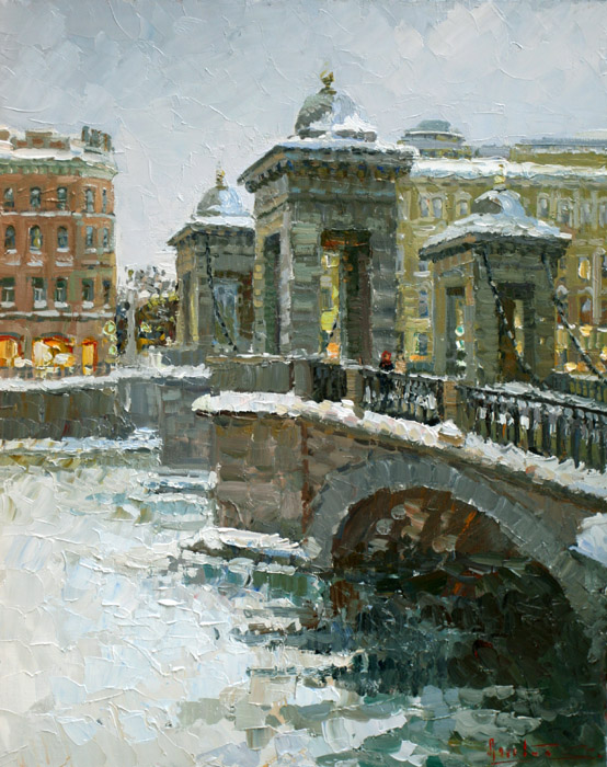 Lomonosovsky bridge. St.Petersburg, Sergei Lyakhovitch