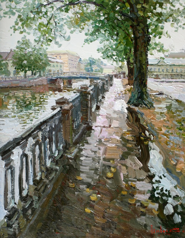 Rainy day, Sergei Lyakhovitch