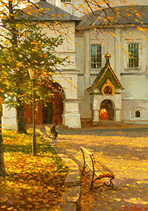 В Новоспасском  монастыре .Москва