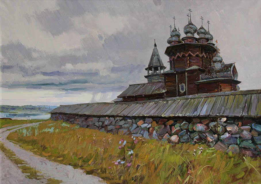 Kizhi town. It will rain, Sergey Ulyanovsky