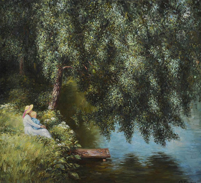 Rest by the river, Yuri Kudrin