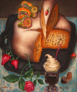 Cheese and coffee
