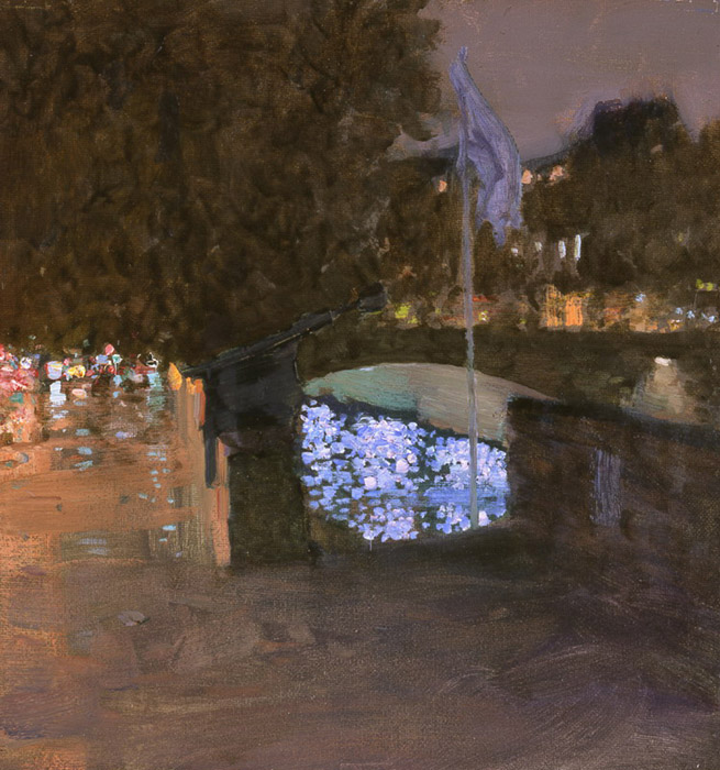 Evening Siene. Paris, Bato Dugarzhapov