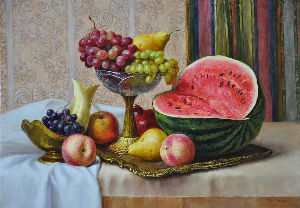 Fruits and berries, Yuri Kudrin