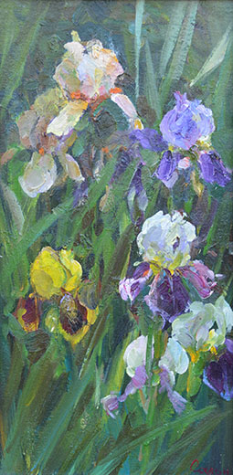 Irises, Elena Salnikova