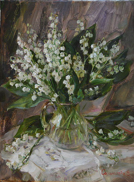 Lilies of the valley, Elena Salnikova