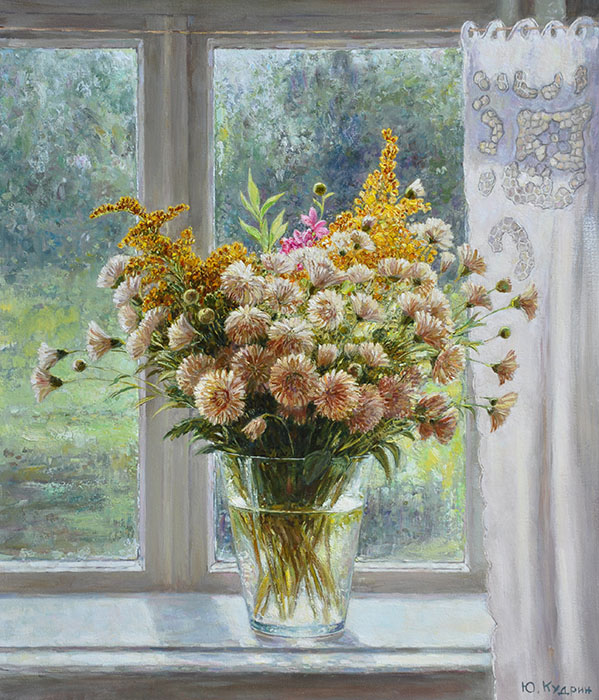 On the sunny window, Yuri Kudrin