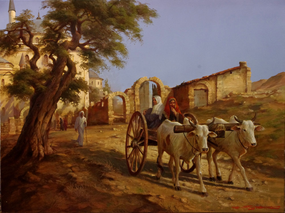 The girls in the wagon, Stanislav Plutenko