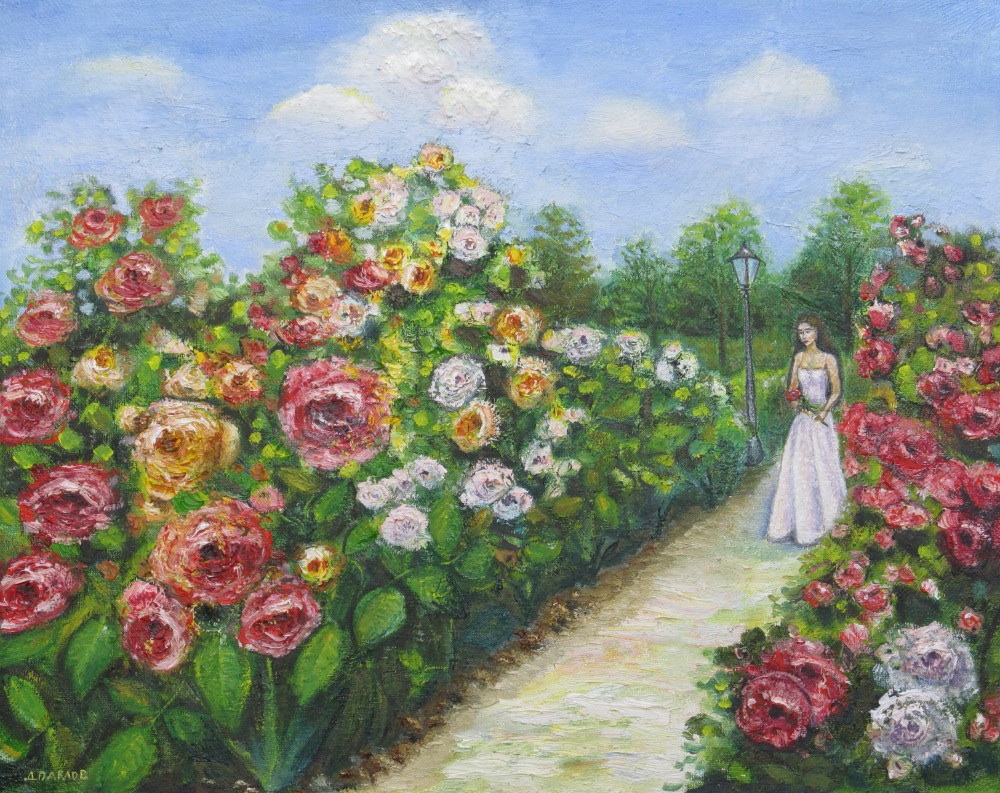 Roses garden, Dmitri Pavlov