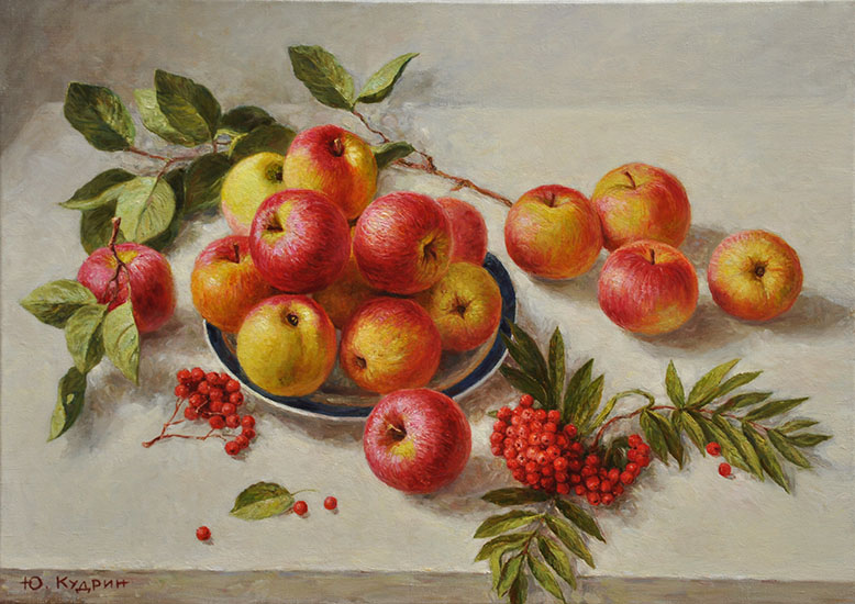 August apples, Yuri Kudrin