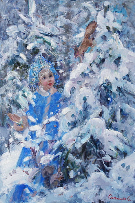 Снегурочкин лес, Елена Сальникова