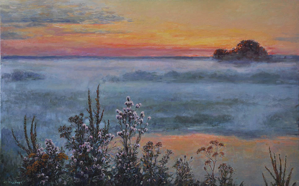 The grass in fog, Yuri Kudrin