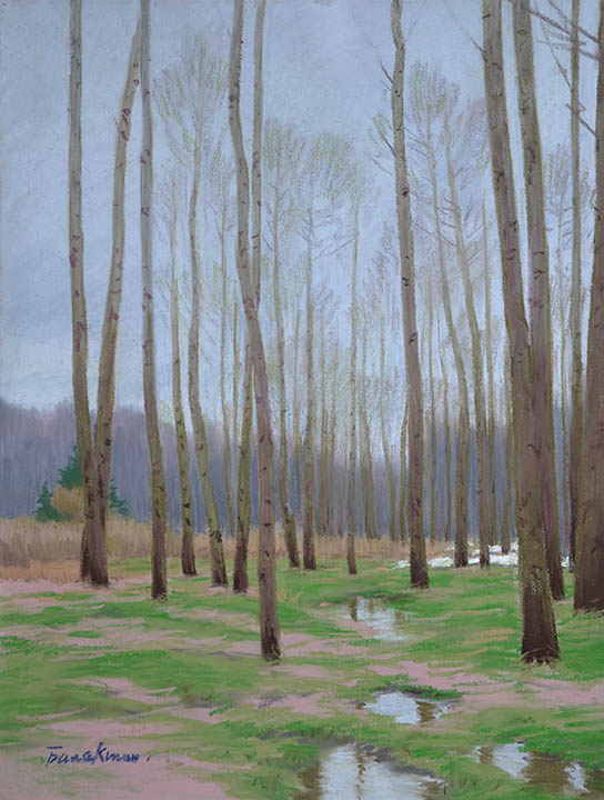 The alder grove, Evgeny Balakshin