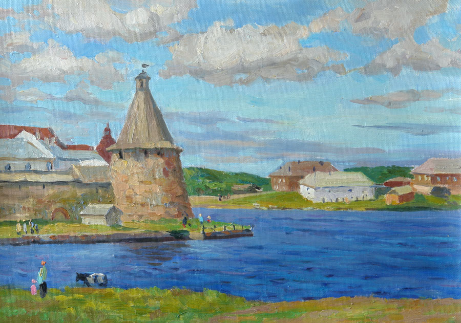 Lake of Sacred on village of Solovki, Sergey Samoilenko