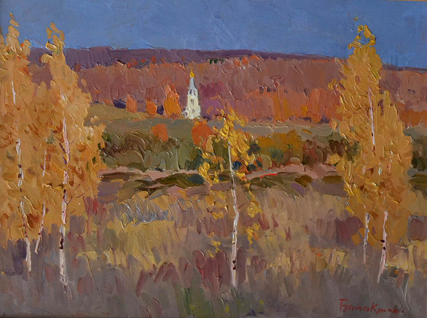 Golden autumn, Evgeny Balakshin