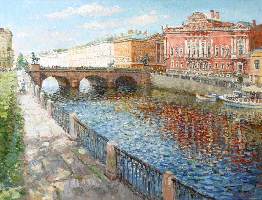 St. Petersburg. Anichkov Bridge, Sergei Lyakhovitch