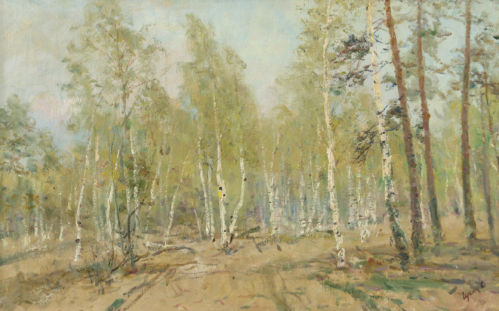 Spring forest, Sergey Gusev