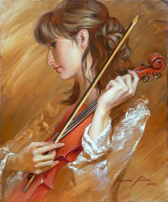 Red violin, Andrei Markin
