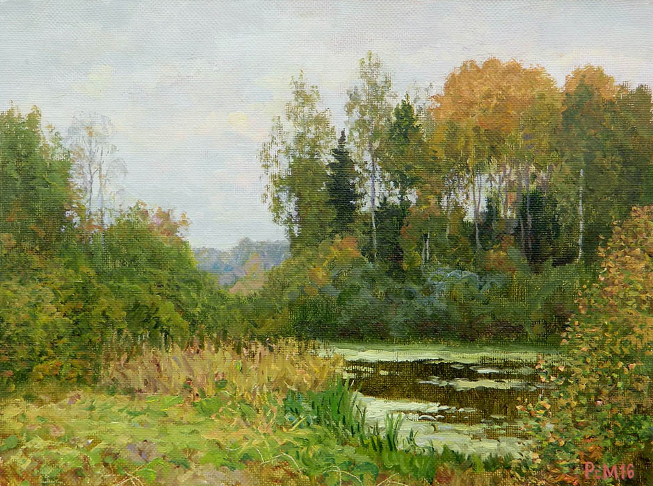 Overgrown pond, Rem Saifulmulukov
