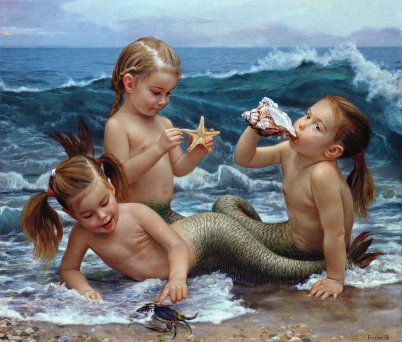 Little mermaids, Slava Groshev