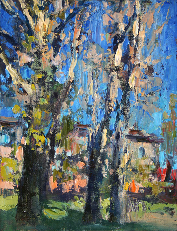 Poplars, Alexander Dolosov
