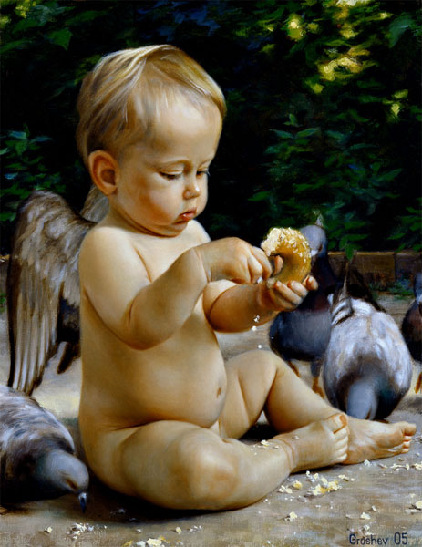 Ангелы и голуби #1, Слава Грошев