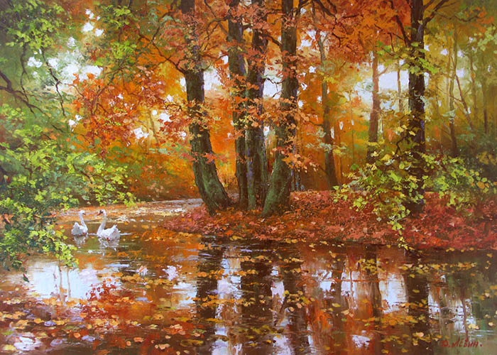 Chords of autumn, Dmitry Levin