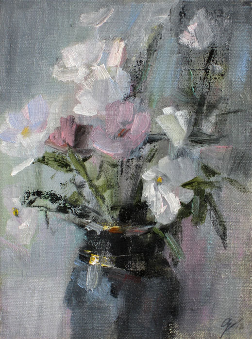 Цветы в вазе, Андрей Аранышев