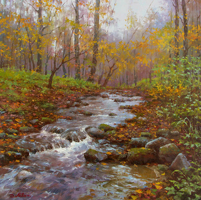 The air of autumn is transparent, Dmitry Levin
