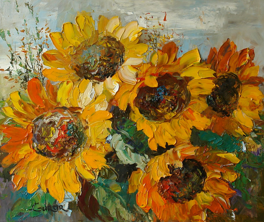 Sunflowers, Ludmila Gurar