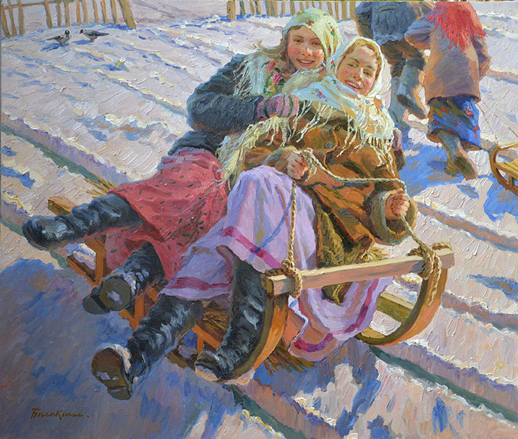 The spring has come, Evgeny Balakshin