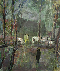 Landscape with Cows