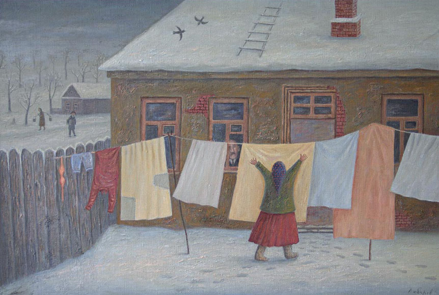 It is freezing, Vladimir Lubarov