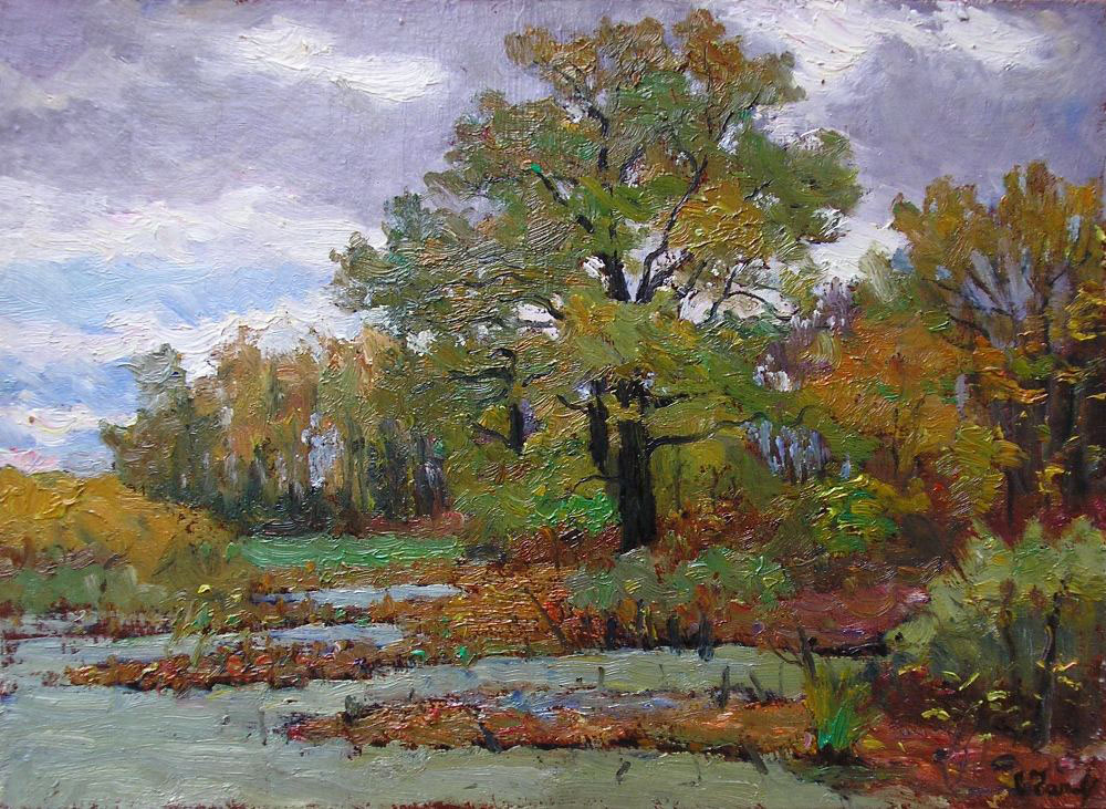 The Marsh. Autumn, Sergei Chaplygin